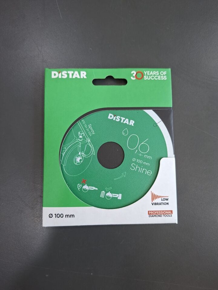 Distar 100 mm Elmas Kesici Disk