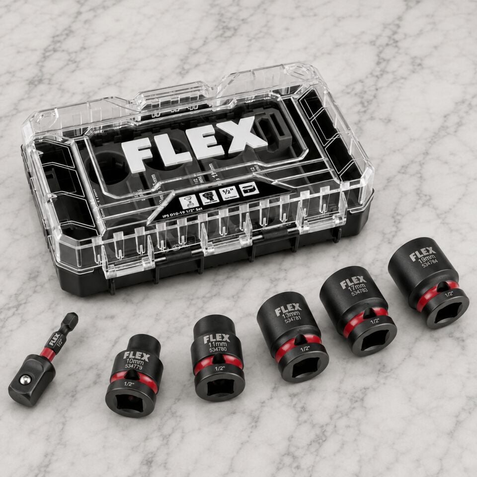 FLEX IPS D10-19 1/2'' Set LOKMA TAKIMI SETİ