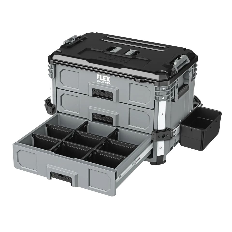 FLEX STACKPACK 3 ÇEKMECELİ TAKIM SANDIĞI TKL SP 3DB