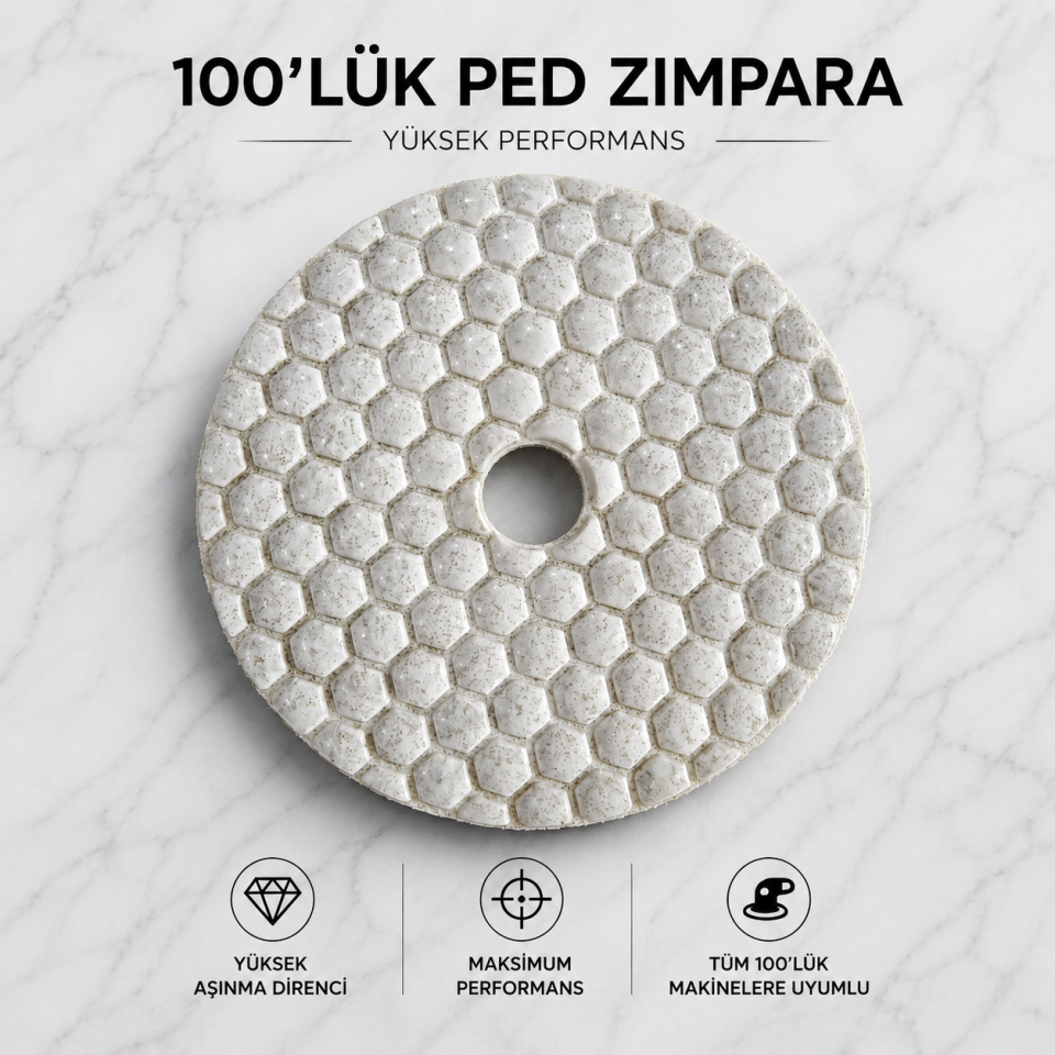 100’lük Ped Zımpara