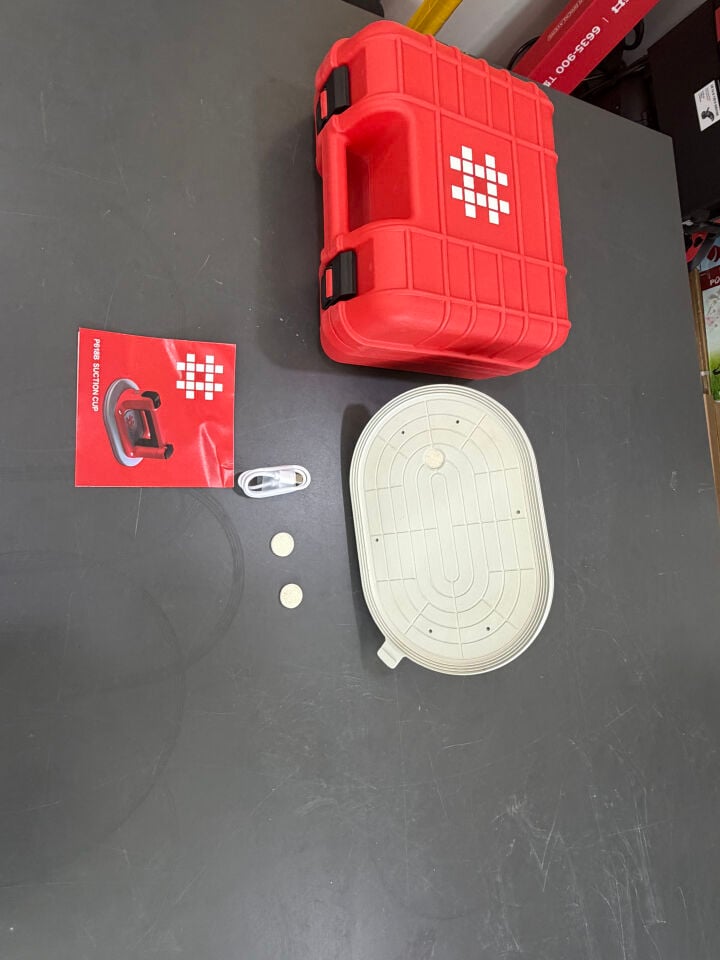 SHIJING P618B beyaz tabanlı elektrikli vakumlu taşıma aparatı
