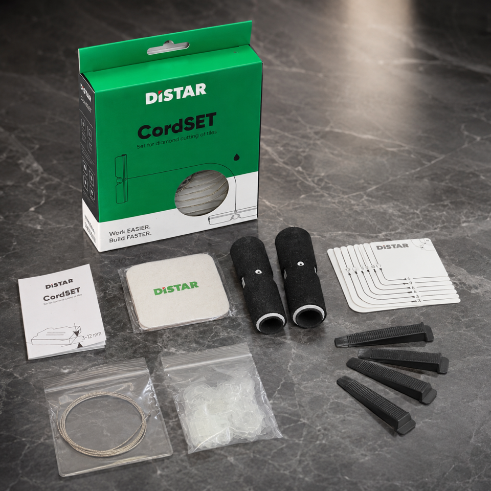 DISTAR CordSET Elmas Tel Radyus Kesim Seti